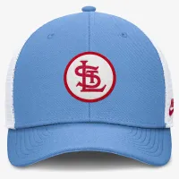 St. Louis Cardinals Cooperstown Rise чоловічі Nike Dri-FIT MLB Trucker Adjustable Hat блакитний
