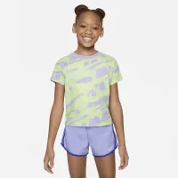 Nike Prep in Your Step Little дитячі Graphic футболка колір фіолетовий