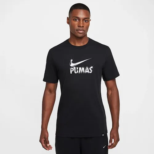 Pumas UNAM Swoosh чоловічі Nike Soccer футболка колір чорний