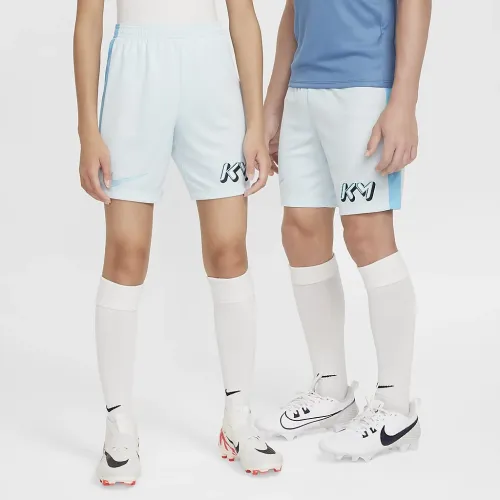 Nike Kylian Mbappé Big детские Dri-FIT Academy Soccer шорты синий