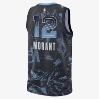 Ja Morant Memphis Grizzlies 2025/26 Select Series мужские Nike Dri-FIT NBA Swingman Jersey синий