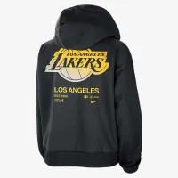 Los Angeles Lakers Standard Issue женская Nike Dri-FIT NBA Pullover Толстовка с капюшоном цвет черный