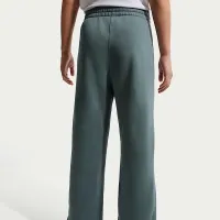 Nike Sportswear Club Fleece Girls' Wide-Leg Pants цвет серый