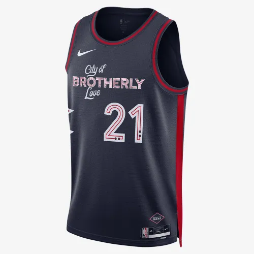 Joel Embiid Philadelphia 76ers City Edition 2023/24 Men's Nike Dri-FIT NBA Swingman Jersey
