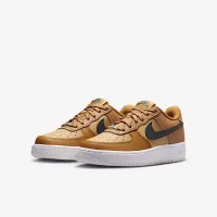 Nike Air Force 1 Big детские Кроссовки цвет коричневый
