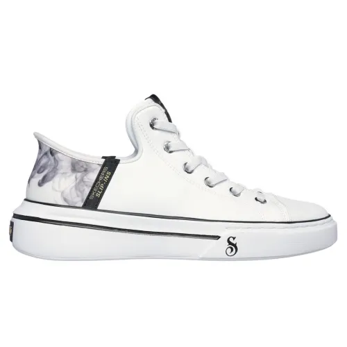 Кросівки Чоловічі Skechers x Snoop Dogg: Premium Leather Slip-ins Snoop One – OG (251016-WBK)