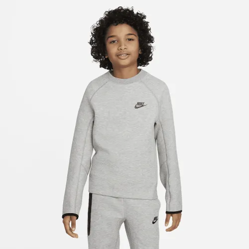 Nike Sportswear Tech Fleece Big дитячі (для хлопчиків) світшот колір сірий