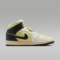 Nike Air Jordan 1 Mid SE женская Кроссовки цвет белый