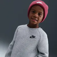Nike Tech Fleece Little дитячі 2-Piece шорти комплект колір сірий