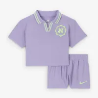Nike Prep in Your Step Baby (12-24M) шорты набор цвет фиолетовый