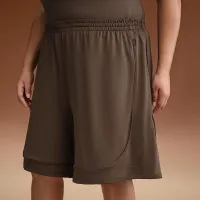 NikeSKIMS Airy женская Relaxed шорты цвет коричневый