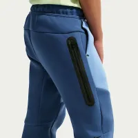 Nike Sportswear Tech Fleece Big дитячі (для хлопчиків) Open-Hem Pants блакитний