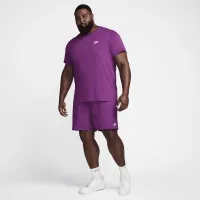 Nike Sportswear Club чоловічі футболка колір фіолетовий