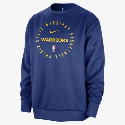 Golden State Warriors Spotlight чоловічі Nike Dri-FIT NBA Crew-Neck світшот блакитний