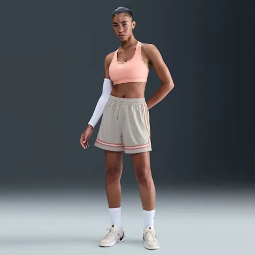 Nike Crossover женская Dri-FIT баскетбольные шорты цвет коричневый