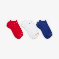 Nike Everyday Plus Cushion тренувальні No-Show шкарпетки (3 пар) різнокольорові