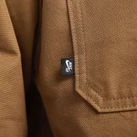 Nike SB Long-Sleeve Woven Skate Top колір коричневий