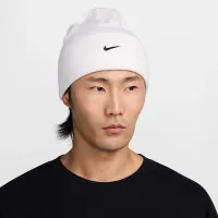 Nike Peak Swoosh Beanie цвет белый