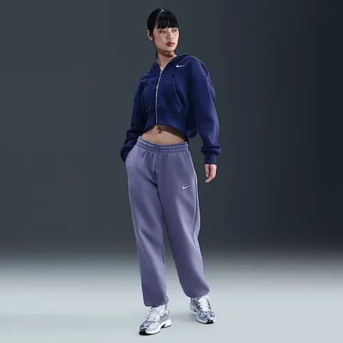 Nike Sportswear Phoenix Fleece жіноча З високою талією оверсайз Sweatpants блакитний