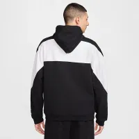 Nike Air мужские Fleece Pullover Толстовка с капюшоном цвет черный