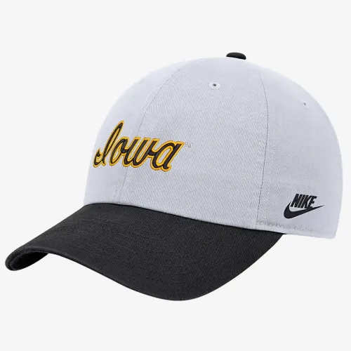 Iowa Nike College Campus Cap колір білий