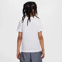 Nike Sportswear Little дитячі Sportswear Swoosh футболка колір білий