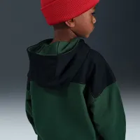 Nike Sportswear Little дитячі P.E. Blocked Pullover Толстовка з капюшоном and Pants комплект колір зелений