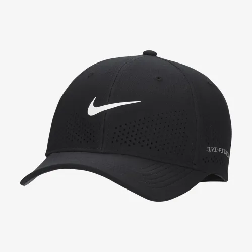 Nike Dri-FIT ADV Rise Structuцвет красный SwooshFlex Cap цвет черный