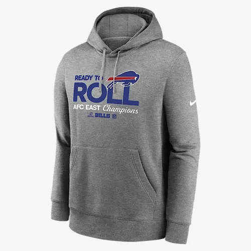 Buffalo Bills 2024 NFC East Champions Trophy Collection мужские Nike NFL Pullover Толстовка с капюшоном цвет серый