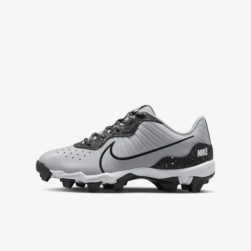 Nike Alpha Huarache 4 Keystone Little/Big дитячі бейсбольні бутси колір сірий