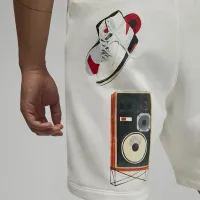 Nike Jordan Artist Series by Jacob Rochester мужские Fleece шорты цвет белый
