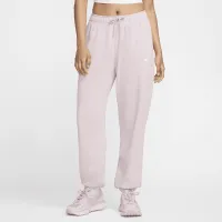 Nike Sportswear Club Fleece женская Mid-Rise оверсайз Sweatpants цвет фиолетовый