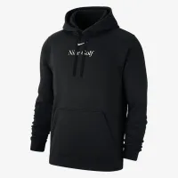 Nike Club мужские для гольфа Fleece Pullover Толстовка с капюшоном цвет черный