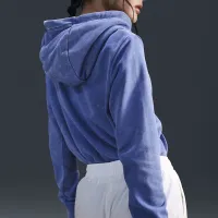 Club Америка Club Fleece Third жіноча Nike Soccer Pullover Толстовка з капюшоном блакитний