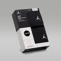 Nike Jordan Big детские Flight Base футболкаs (2 пары) цвет черный