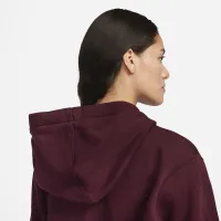 Nike Sportswear Club Fleece Pullover Толстовка с капюшоном цвет красный