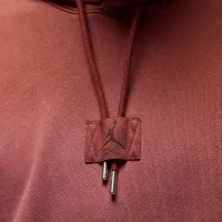 Nike Jordan Flight Fleece мужские Pullover Толстовка с капюшоном цвет коричневый