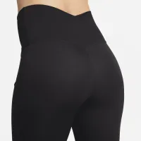 Nike Zenvy (M) жіноча Gentle-Support З високою талією 7/8 лосіни з кишенями(Maternity) колір чорний