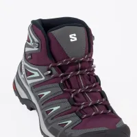 Кроссовки Salomon X Ultra Pioneer Mid L47170600 - бордово-серые