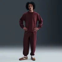 Nike Solo Swoosh чоловічі Fleece Crew колір червоний