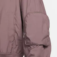 Nike Sportswear Essential жіноча оверсайз Bomber Куртка колір фіолетовий