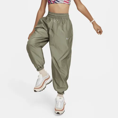 Nike Sportswear Big дитячі (Girls') Woven Pants колір зелений