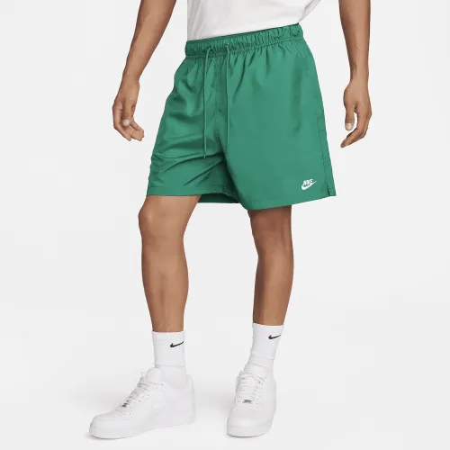 Nike Club мужские Woven Flow шорты цвет зеленый