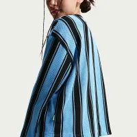 Nike Sportswear Collection Big дитячі Long-Sleeve Mesh Jersey блакитний