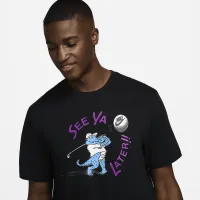 Nike чоловічі для гольфу футболка колір чорний
