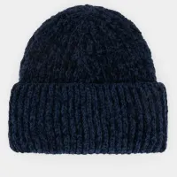 Шапка Champion колір чорний Label Fisherman Acrylic Beanie 805681-BS508 - Синя