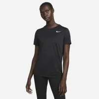 Nike Dri-FIT жіноча футболка колір чорний