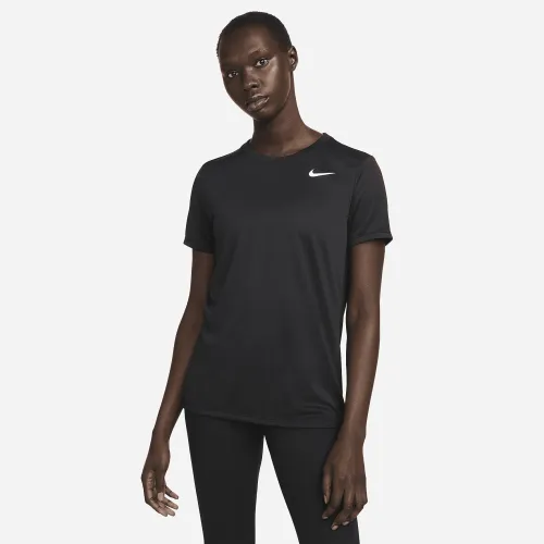 Nike Dri-FIT жіноча футболка колір чорний