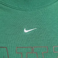 Nike Sportswear Phoenix Fleece жіноча Over-оверсайз Crew-Neck Graphic світшот колір зелений