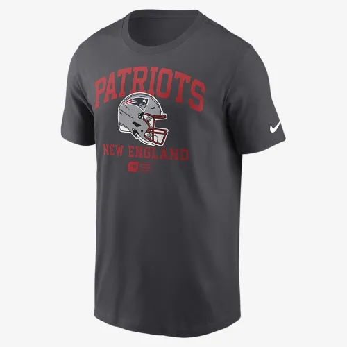 New England Patriots Helmet Essential чоловічі Nike NFL футболка колір сірий